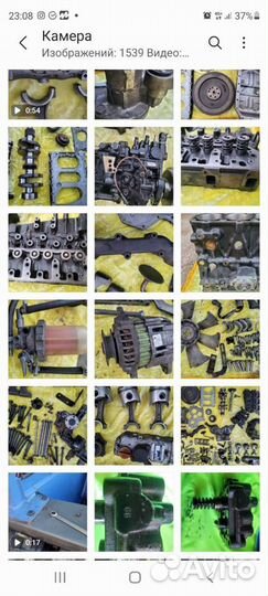 Двигатель 3TNV82 в разбор