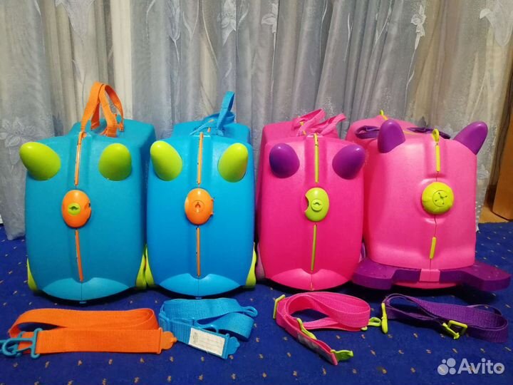 Чемодан детский Trunki Ride 'n Roll 4колеса