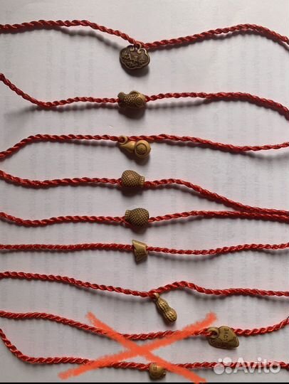 Браслет красная нить