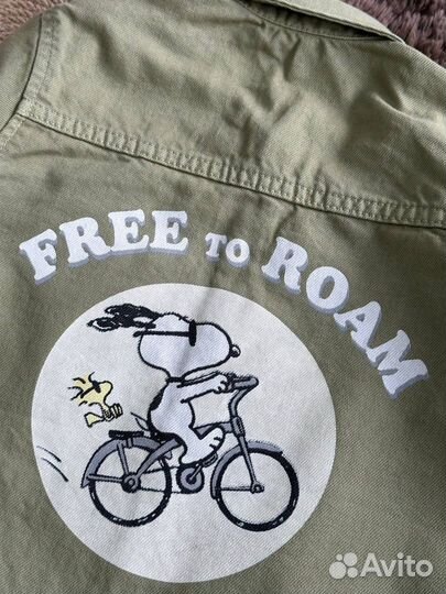 Джинсовая рубашка zara на мальчика