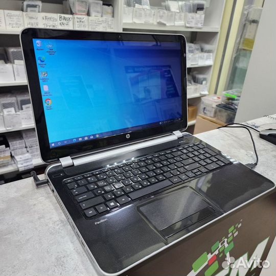 Ноутбук HP TPN-Q132 4 ядра SSD