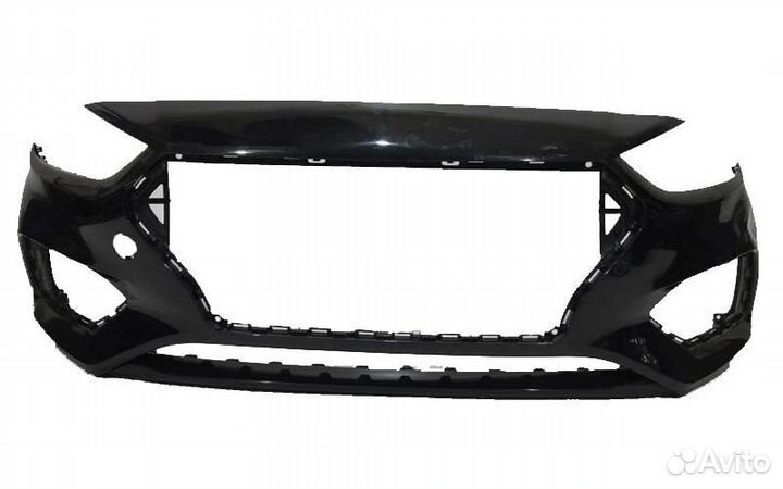 Бампер передний Хендай Солярис 17-20