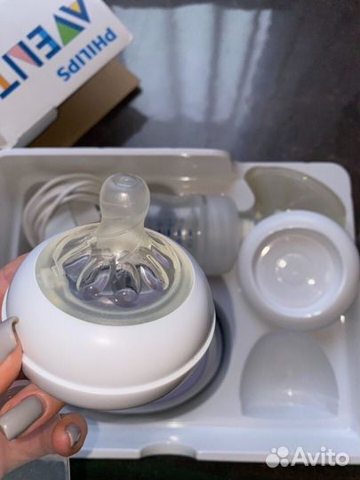 Молокоотсос avent электрический
