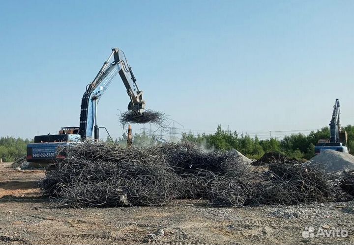 Аренда дробилки бетона