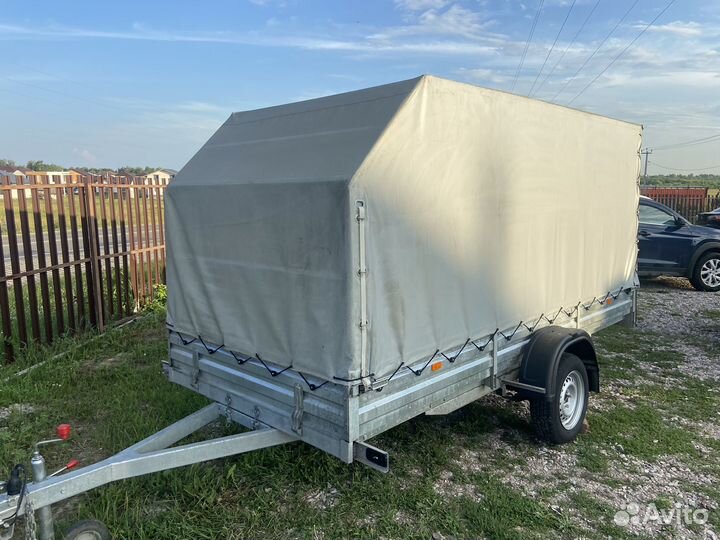 Тент с каркасом от прицепа мзса 817717