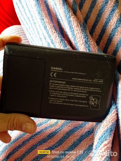Электронная записная книжка casio