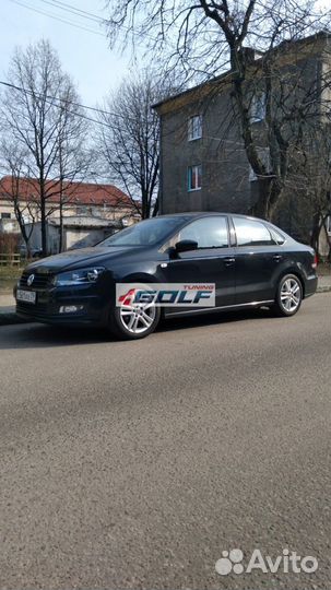 VW Polo Sedan 09-15 Пружины H&R -35mm