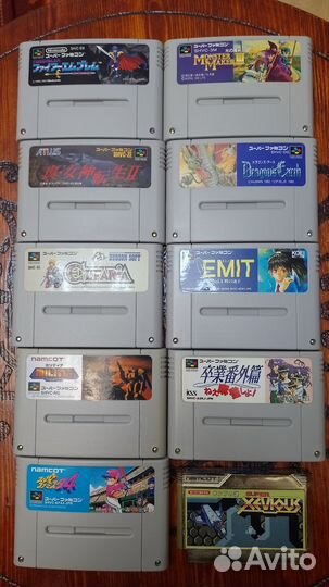 Картриджи для Super famicoma