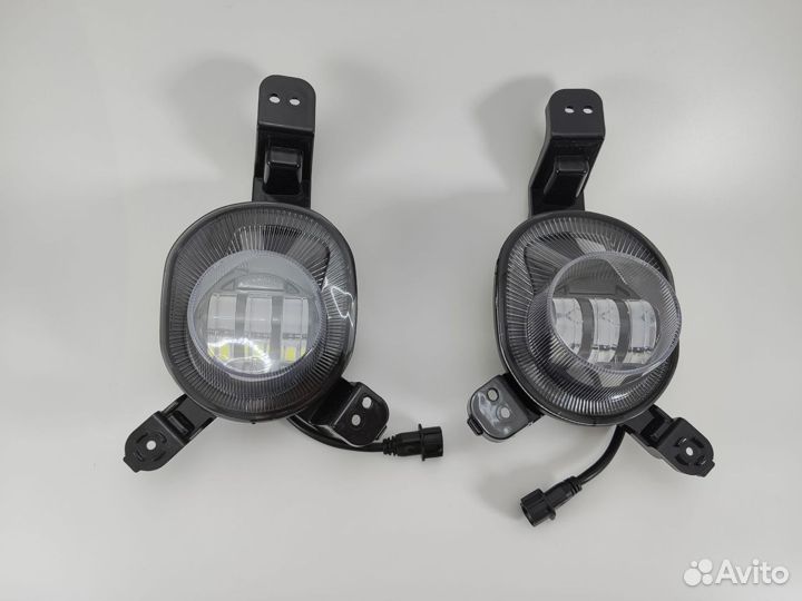 Фары птф LED Kia Rio 4 2х50W Sal-Man