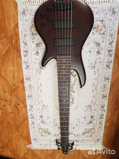 Бас гитара Ibanez GIO GSR206B Walnut Flat