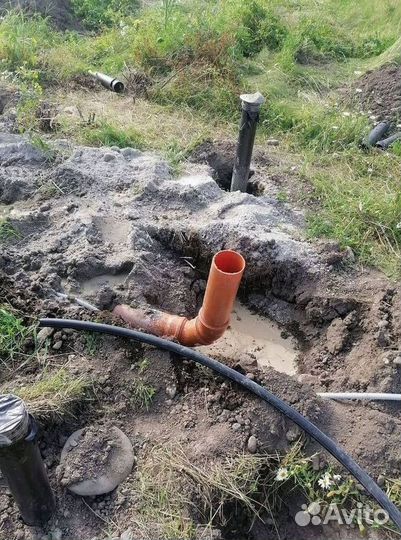 Установка канализации септик под ключ