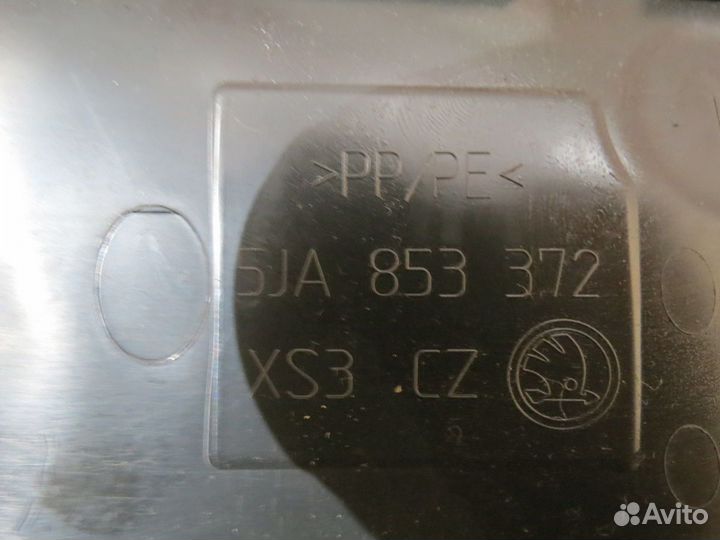 Накладка порога Skoda Rapid