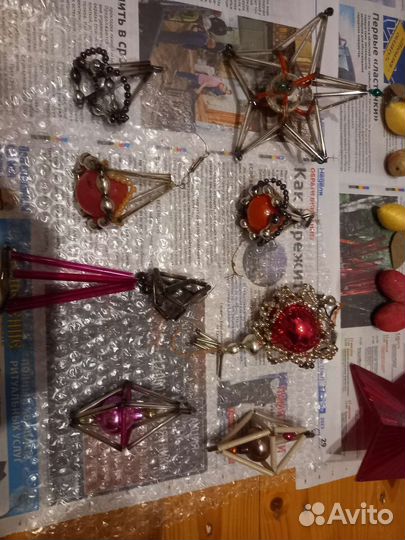 Елочные игрушки СССР