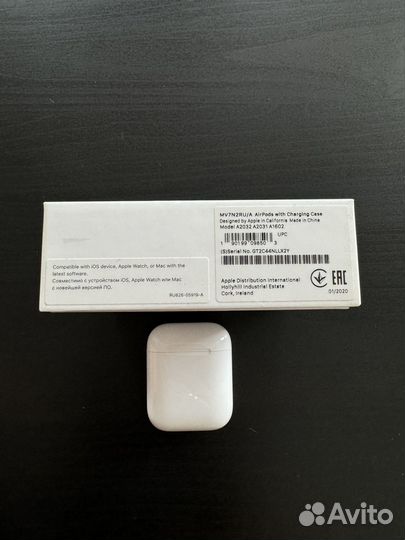 Наушники apple airpods 2