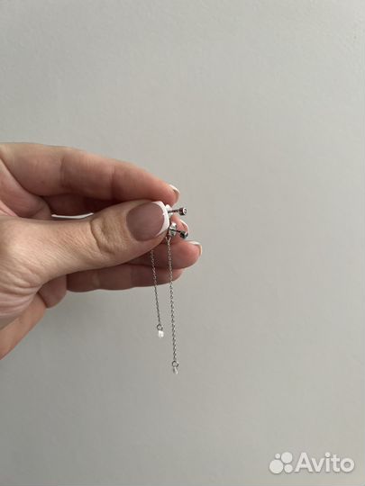 Серьги серебро 925