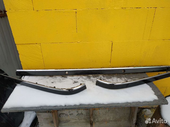 Бмв е65 е66 молдинги заднего бампера