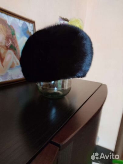 Берет норковый