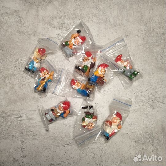 Киндер-сюрприз Гномы мастеровые (1992) без вклад