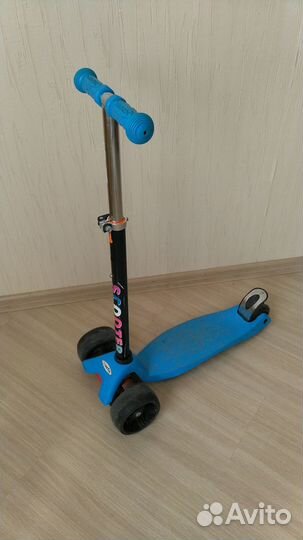 Самокат детский, трёхколёсный, складной