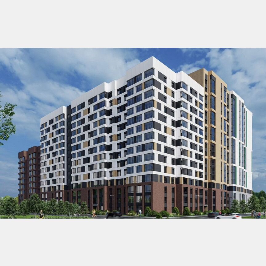 1-к. квартира, 40,9 м², 1/9 эт.