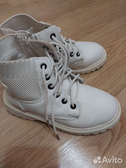 Ботинки весенние детские для девочек 32р