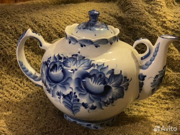 Чайник заварочный Гжель