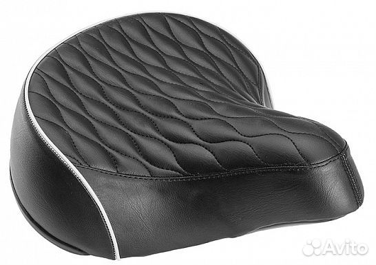 Комфортное седло для велосипеда широкое