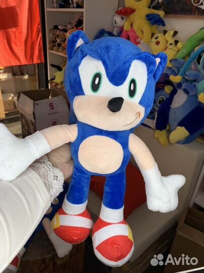 Мягкая игрушка большой Соник