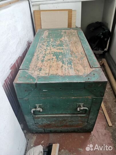 Военный ящик Сундук деревянный