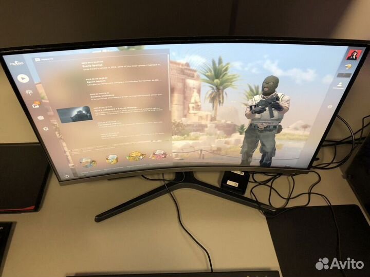 Монитор Samsung 27 изогнутый