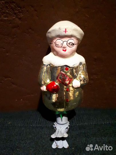 Новогодние игрушки СССР на прищепках