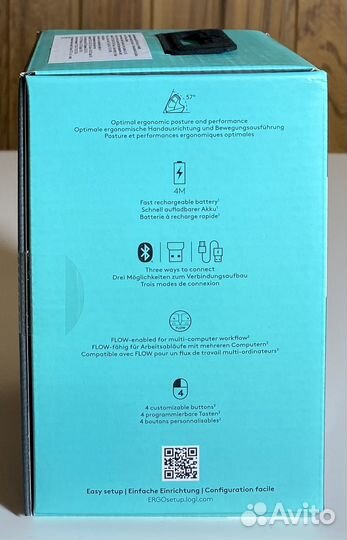 Вертикальная мышь Logitech MX Vertical Wireless