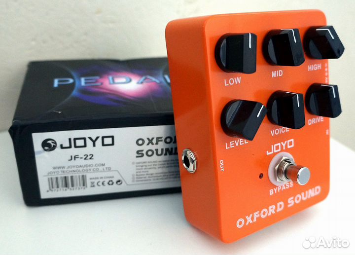 Дисторшен Joyo JF-22 Oxford Sound (Orange)