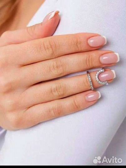 Кольцо на ноготь верхнюю фалангу пальца, безмерное