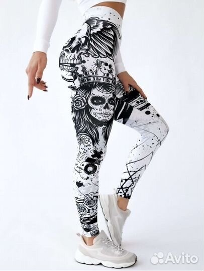 Лосины спортивные женские м