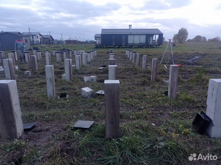 Жб сваи с установкой