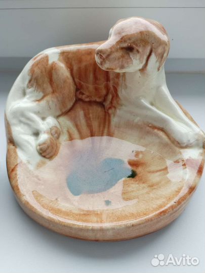 Пепельница собака СССР