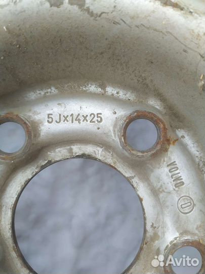 Диски штампованные R14 5 болтов