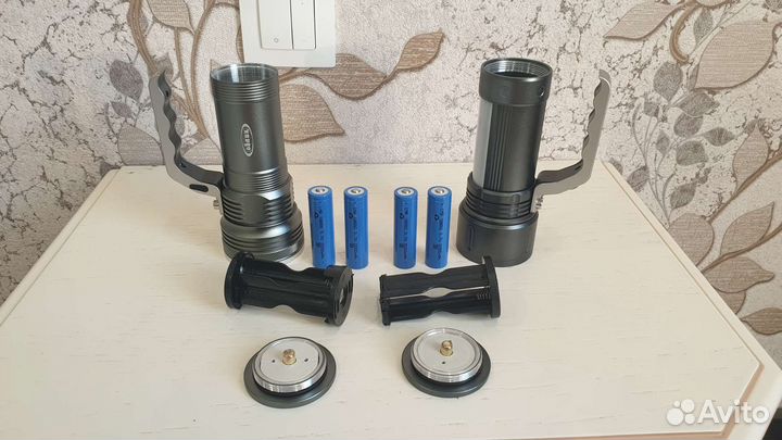 Фонари ручные сверх-яркие для охоты рыбалки