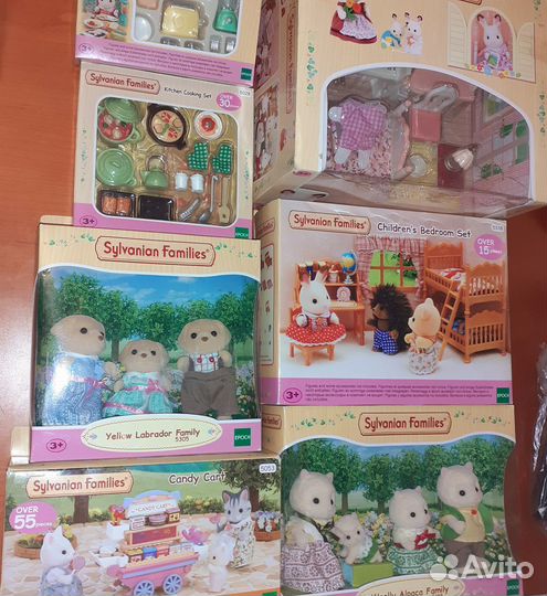Новые наборы Sylvanian Families (оригинал)