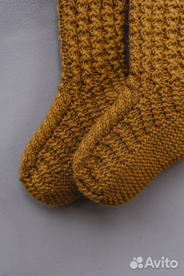Носочи вязаные. Ручная работа. Новые