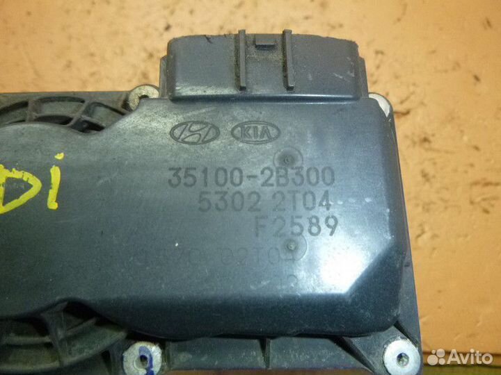 Заслонка дросельная электрическая hyundai tucson 2