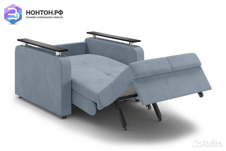 Кресло Остин светло-серое