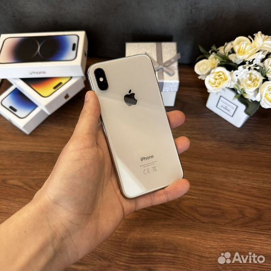 iPhone X 256Gb Silver (No Face )