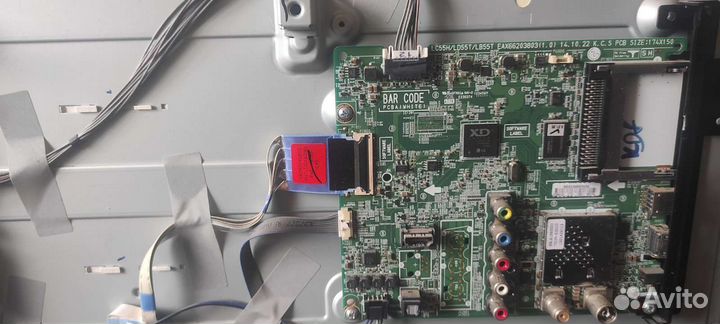 LG 32 разбитая матрица