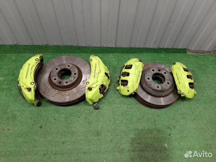 Суппорт тормозной Porsche Cayenne 958 CGE