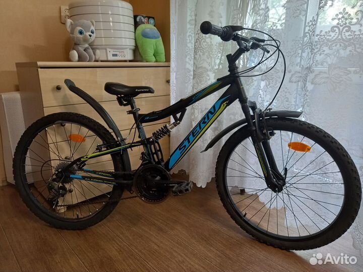 Велосипед Stern 24. 2 аморт. Отл. состояние