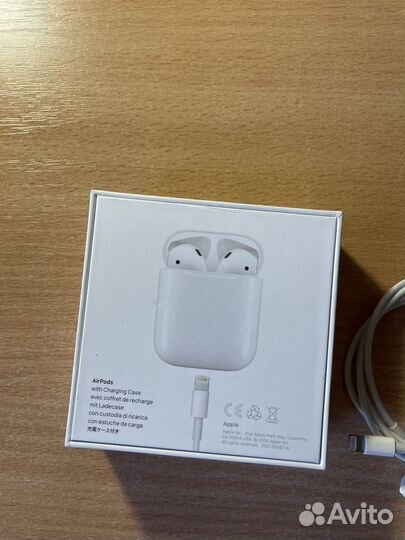 Наушники apple airpods 2 оригинальные