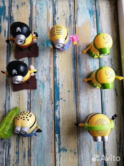 Миньоны из макдональдс 2013-2017