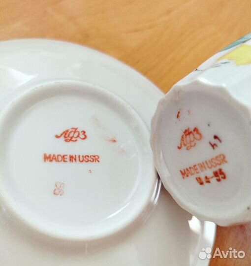Чайные пары лфз. Made in ussr. 4 шт